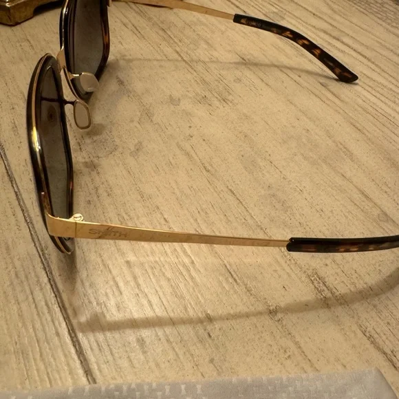 Like New SMITH Aveline Tortoise Chroma Pop Polarized Brown 